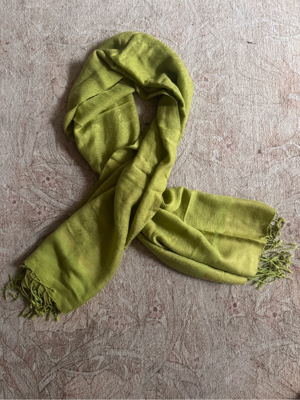 Light Green Women's Pashmina Scarf / Wrap / Stole